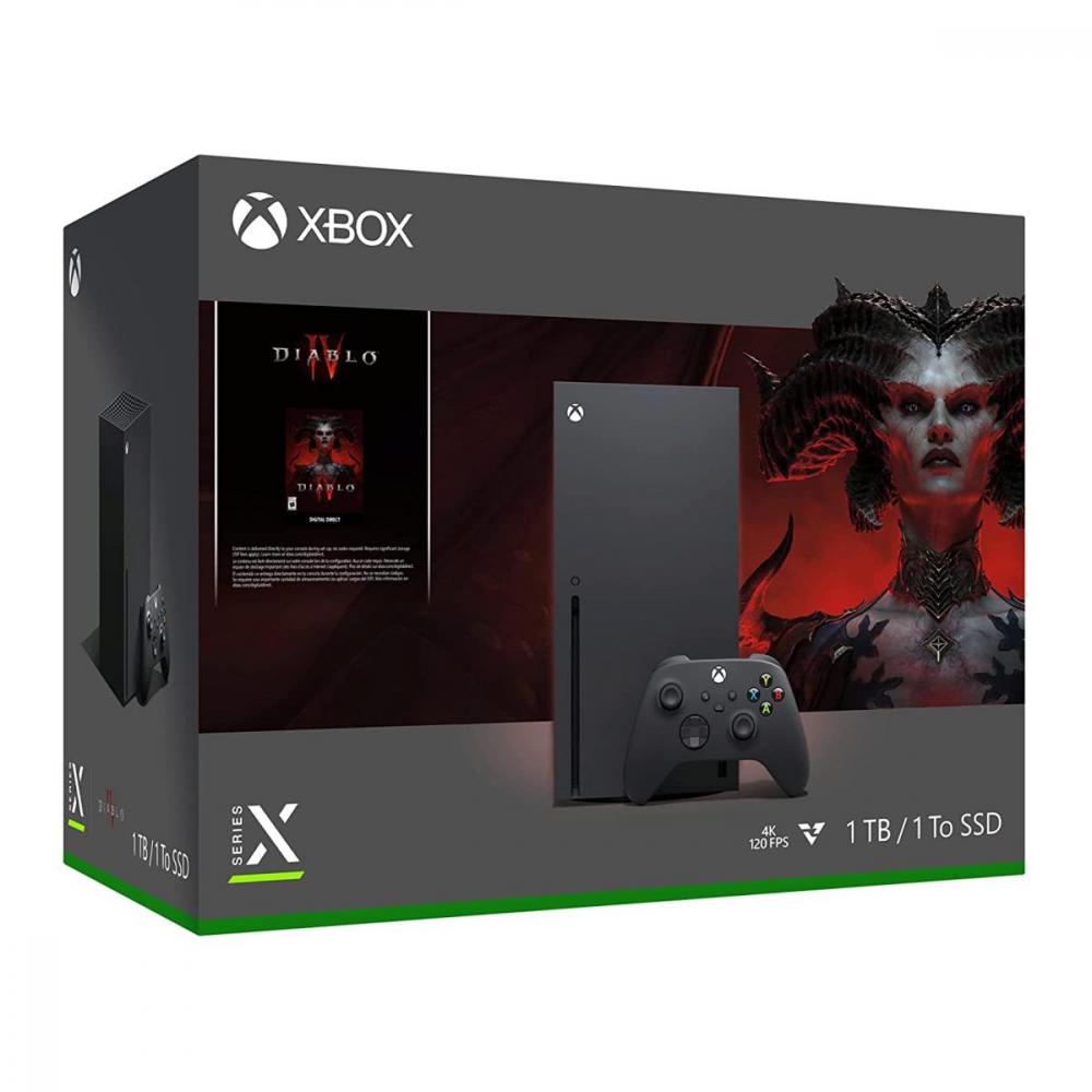 Microsoft Xbox Serie X Bundle El Diablo IV 1TB Memoria Console Domestica 4K Hdmi