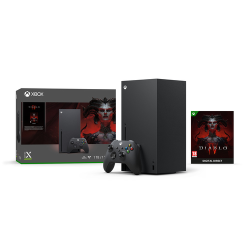 Microsoft Xbox Serie X Bundle El Diablo IV 1TB Memoria Console Domestica 4K Hdmi